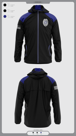 Windbreaker, Dexter Pd, Police, Teamtime, Team time, sublimation, custom sports apparel, team uniforms, spirit wear, spiritwear, sports uniforms, custom shirts, team store, custom team store, fundraiser sports, apparel fundraiser