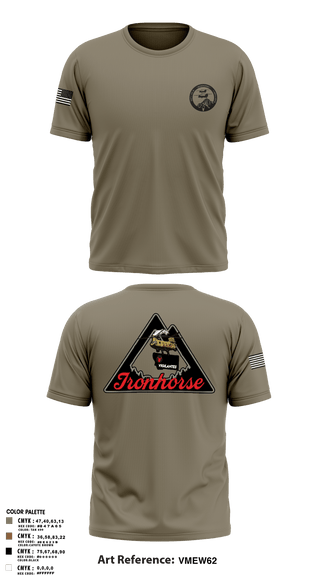 Old School Cotton Feel Shirt, Bco 1-189th, Army, Teamtime, Team time, sublimation, custom sports apparel, team uniforms, spirit wear, spiritwear, sports uniforms, custom shirts, team store, custom team store, fundraiser sports, apparel fundraiser