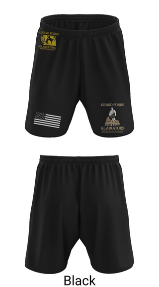 Athletic Shorts With Pockets, Gladiators Wrestling Club, Wrestling, Teamtime, Team time, sublimation, custom sports apparel, team uniforms, spirit wear, spiritwear, sports uniforms, custom shirts, team store, custom team store, fundraiser sports, apparel fundraiser