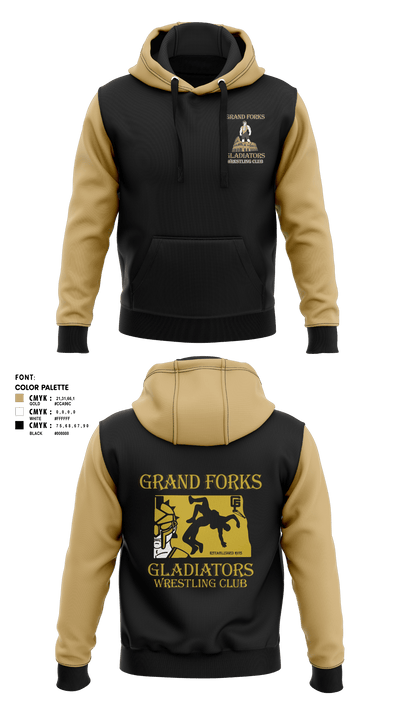 Gladiators Wrestling Club 89739308 Hoodie - 41