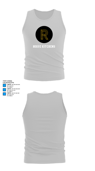 Tank Top, Rogue kitchens, , Teamtime, Team time, sublimation, custom sports apparel, team uniforms, spirit wear, spiritwear, sports uniforms, custom shirts, team store, custom team store, fundraiser sports, apparel fundraiser