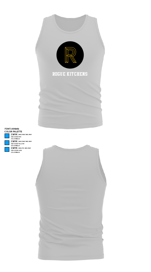Tank Top, Rogue kitchens, , Teamtime, Team time, sublimation, custom sports apparel, team uniforms, spirit wear, spiritwear, sports uniforms, custom shirts, team store, custom team store, fundraiser sports, apparel fundraiser