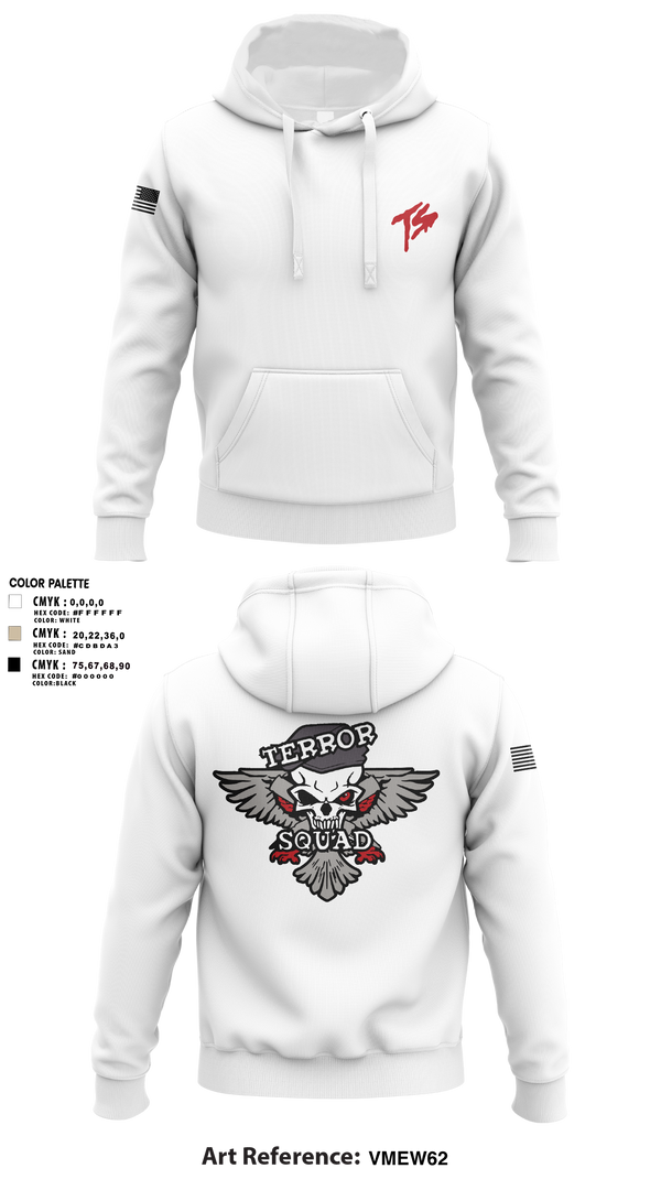 Hoodie, Terro Squad, Army, Teamtime, Team time, sublimation, custom sports apparel, team uniforms, spirit wear, spiritwear, sports uniforms, custom shirts, team store, custom team store, fundraiser sports, apparel fundraiser