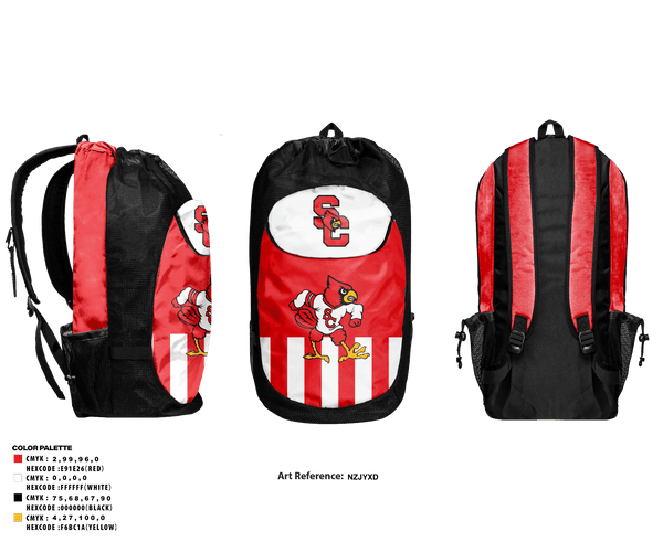Gear Bag, Scott County High School Golf, Golf, Teamtime, Team time, sublimation, custom sports apparel, team uniforms, spirit wear, spiritwear, sports uniforms, custom shirts, team store, custom team store, fundraiser sports, apparel fundraiser