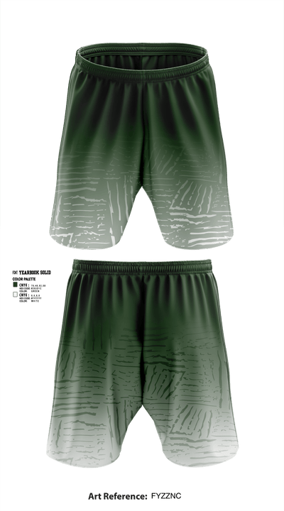 James Buchanan High School Football 18169468 Athletic Shorts With Pockets - 1