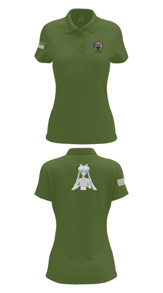 Womens Short Sleeve Performance Polo, MARDET Fort Leonard Wood Basic Military Police School House (FLW) INIWIC, , Teamtime, Team time, sublimation, custom sports apparel, team uniforms, spirit wear, spiritwear, sports uniforms, custom shirts, team store, custom team store, fundraiser sports, apparel fundraiser