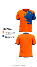 Central Middle School Golf 89815012 Short Sleeve Performance Shirt - 1