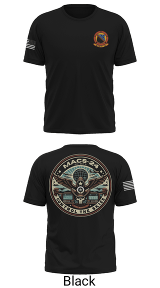 Short Sleeve Performance Shirt, MACS 24 ATC Detachment A, Marines, Teamtime, Team time, sublimation, custom sports apparel, team uniforms, spirit wear, spiritwear, sports uniforms, custom shirts, team store, custom team store, fundraiser sports, apparel fundraiser