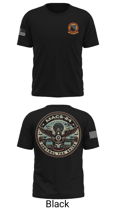 MACS 24 ATC Detachment A 44411642 Short Sleeve Performance Shirt - 36