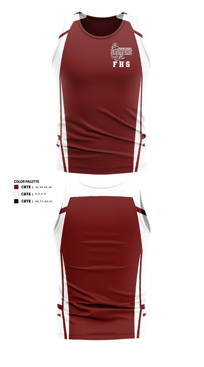 Harding High School Cross Country 38668511 Tank Top - 50