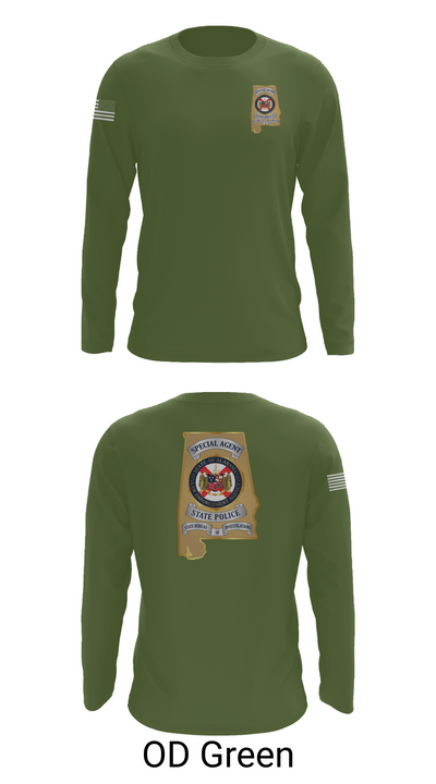 Major Crimes 85282762 Long Sleeve Performance Shirt 44