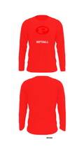 Prestonsburg High School Softball 80317061 Long Sleeve Performance Shirt - 36