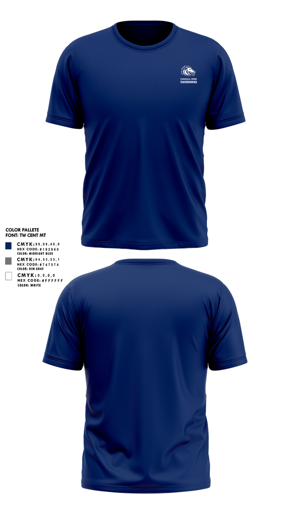 Short Sleeve Performance Shirt, Coahulla Creek, Swimming, Teamtime, Team time, sublimation, custom sports apparel, team uniforms, spirit wear, spiritwear, sports uniforms, custom shirts, team store, custom team store, fundraiser sports, apparel fundraiser