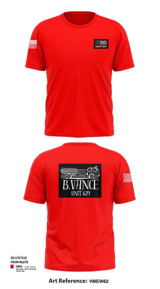 Short Sleeve Performance Shirt, 629, Fire Department, Teamtime, Team time, sublimation, custom sports apparel, team uniforms, spirit wear, spiritwear, sports uniforms, custom shirts, team store, custom team store, fundraiser sports, apparel fundraiser