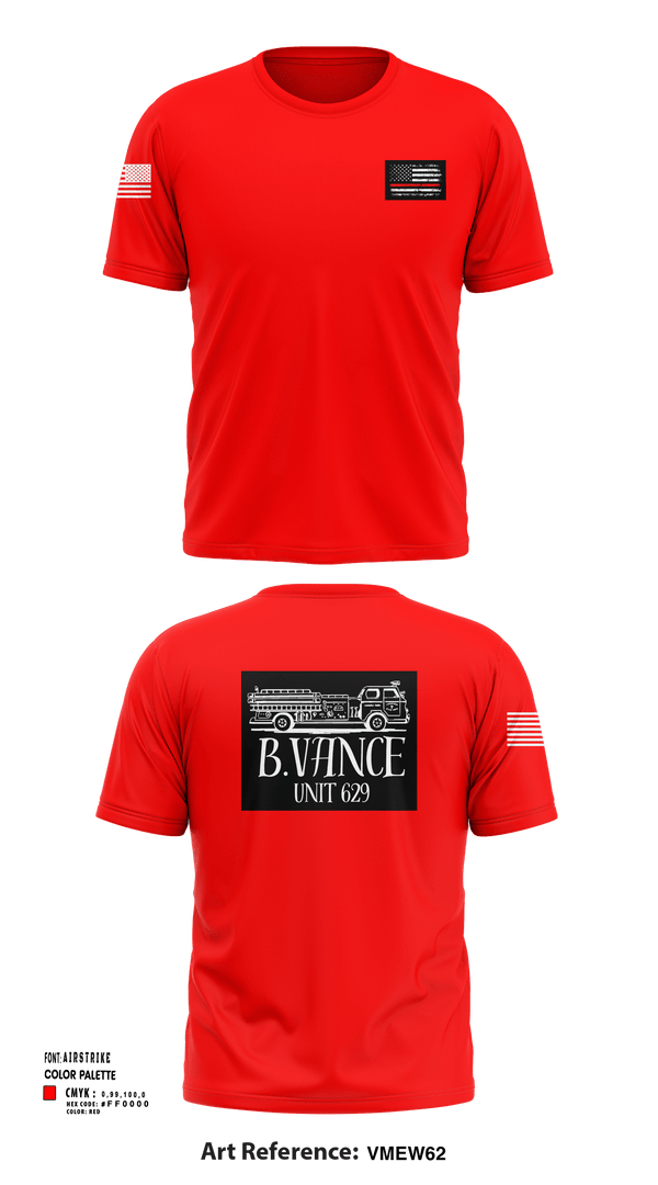Short Sleeve Performance Shirt, 629, Fire Department, Teamtime, Team time, sublimation, custom sports apparel, team uniforms, spirit wear, spiritwear, sports uniforms, custom shirts, team store, custom team store, fundraiser sports, apparel fundraiser