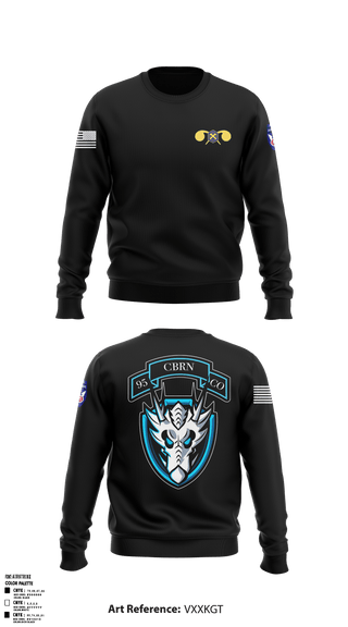 Crew Neck Sweatshirt, 112th CRD, Army, Teamtime, Team time, sublimation, custom sports apparel, team uniforms, spirit wear, spiritwear, sports uniforms, custom shirts, team store, custom team store, fundraiser sports, apparel fundraiser