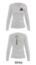 0 53733645 Women's Long Sleeve V-neck Shirt - 9