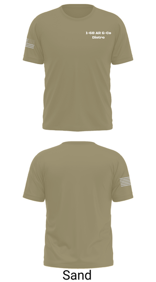 Short Sleeve Performance Shirt, 1-68 AR G-Co Distro, Army, Teamtime, Team time, sublimation, custom sports apparel, team uniforms, spirit wear, spiritwear, sports uniforms, custom shirts, team store, custom team store, fundraiser sports, apparel fundraiser