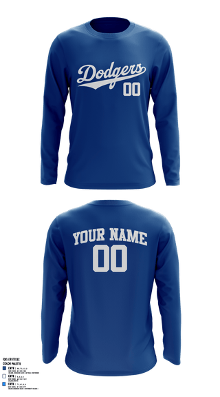 Long Sleeve Performance Shirt, IWV Youth Baseball, Baseball, Teamtime, Team time, sublimation, custom sports apparel, team uniforms, spirit wear, spiritwear, sports uniforms, custom shirts, team store, custom team store, fundraiser sports, apparel fundraiser