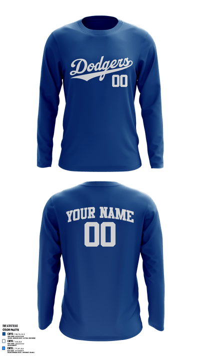 IWV Youth Baseball 93154147 Long Sleeve Performance Shirt 30