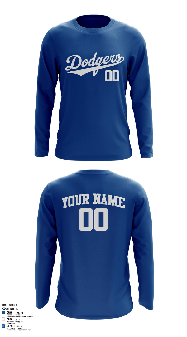 Long Sleeve Performance Shirt, IWV Youth Baseball, Baseball, Teamtime, Team time, sublimation, custom sports apparel, team uniforms, spirit wear, spiritwear, sports uniforms, custom shirts, team store, custom team store, fundraiser sports, apparel fundraiser