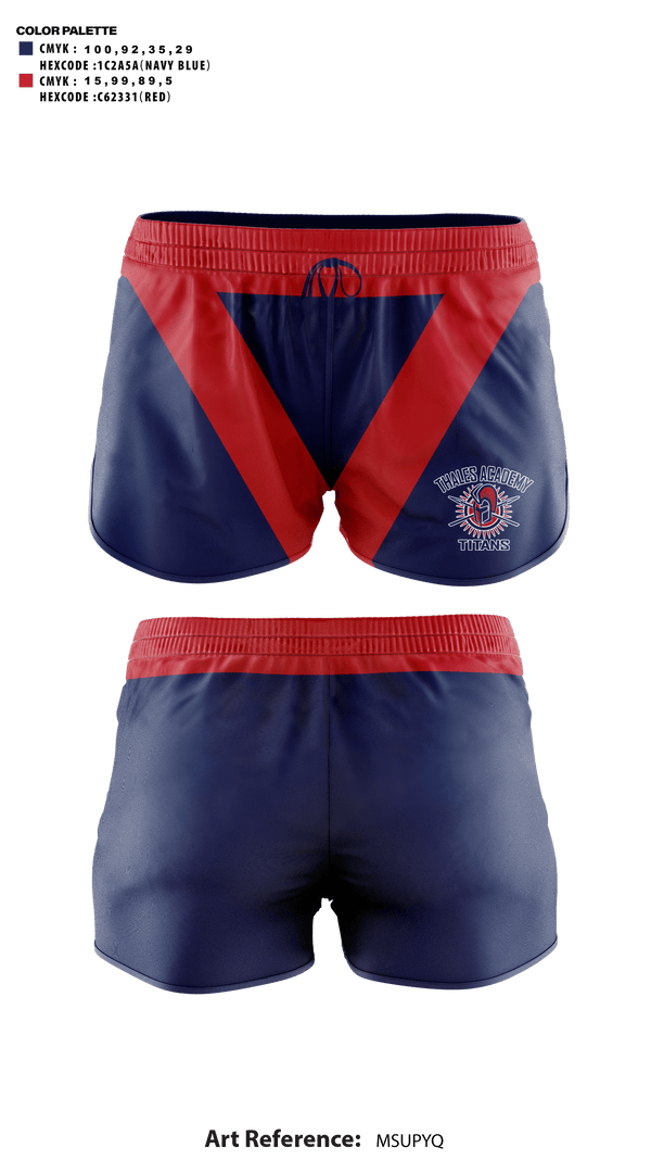 Womens Shorts, Thales Academy-Apex High School Cheer, Cheer, Teamtime, Team time, sublimation, custom sports apparel, team uniforms, spirit wear, spiritwear, sports uniforms, custom shirts, team store, custom team store, fundraiser sports, apparel fundraiser