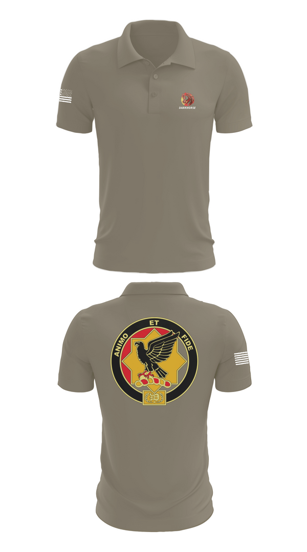 Short Sleeve Performance Polo, D FST 8-1 CAV, Army, Teamtime, Team time, sublimation, custom sports apparel, team uniforms, spirit wear, spiritwear, sports uniforms, custom shirts, team store, custom team store, fundraiser sports, apparel fundraiser