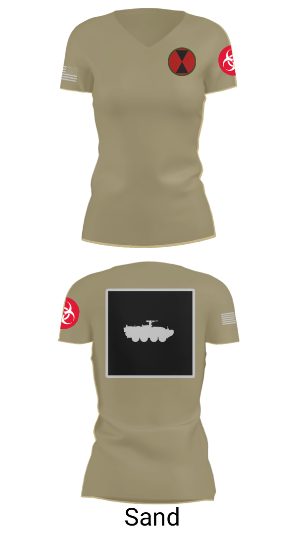 Womens Short Sleeve Vneck Shirt, RECCE, Army, Teamtime, Team time, sublimation, custom sports apparel, team uniforms, spirit wear, spiritwear, sports uniforms, custom shirts, team store, custom team store, fundraiser sports, apparel fundraiser
