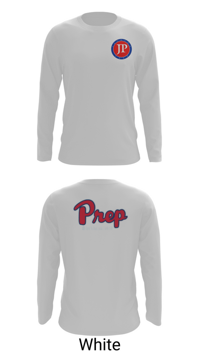 Jackson Preparatory School Swimming 57912925 Long Sleeve Performance Shirt - 7
