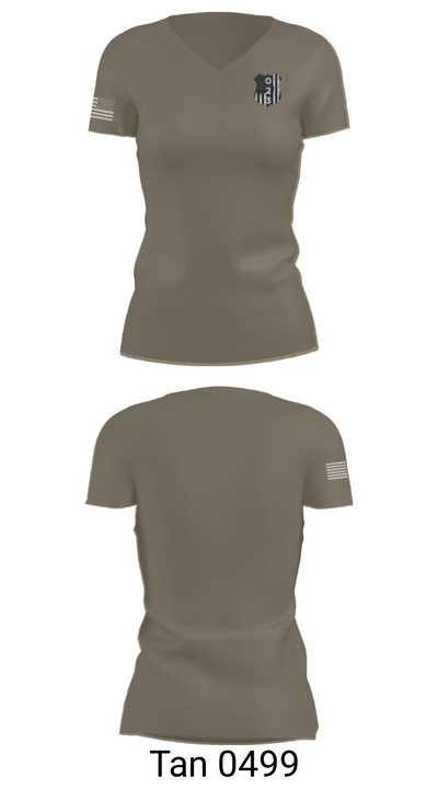 023 APD 82899728 Women's Short Sleeve V-neck Shirt - 49