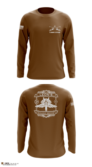 Long Sleeve Performance Shirt, Q TROOP 2/278 ACR, National Guard, Teamtime, Team time, sublimation, custom sports apparel, team uniforms, spirit wear, spiritwear, sports uniforms, custom shirts, team store, custom team store, fundraiser sports, apparel fundraiser