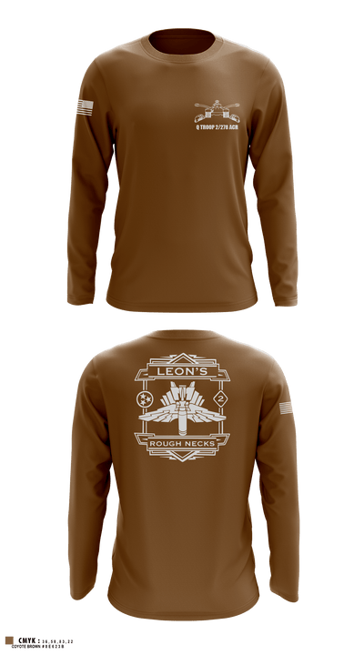 Q TROOP 2/278 ACR 39002186 Long Sleeve Performance Shirt - 1