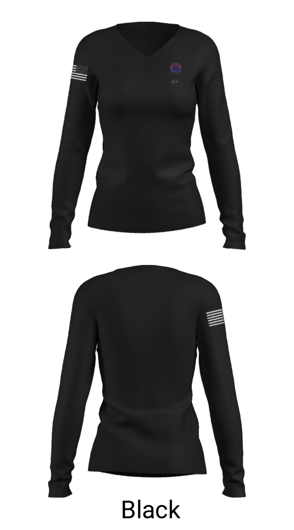 Women's Long Sleeve Vneck Shirt, Arlington, Men's Soccer, Teamtime, Team time, sublimation, custom sports apparel, team uniforms, spirit wear, spiritwear, sports uniforms, custom shirts, team store, custom team store, fundraiser sports, apparel fundraiser