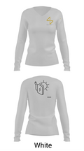 Solara 21146870 Women's Long Sleeve V-neck Shirt -1 16