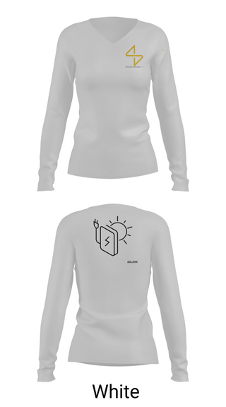 Womens Long Sleeve Vneck Shirt 1, Solara, , Teamtime, Team time, sublimation, custom sports apparel, team uniforms, spirit wear, spiritwear, sports uniforms, custom shirts, team store, custom team store, fundraiser sports, apparel fundraiser