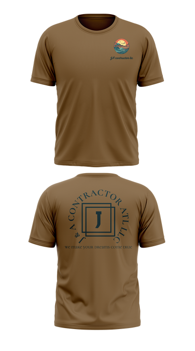 J & A CONTRACTOR ATL LLC 12629830 Short Sleeve Performance Shirt - 41