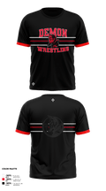 Durango HS Wrestling 8720193 Short Sleeve Rash Guard Shirt - 2