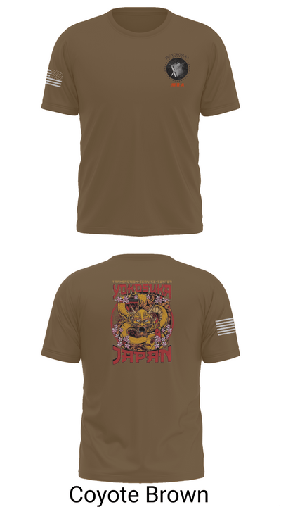 Transactional Service Center Yokosuka 4835947 Old School Cotton Feel Shirt - 10