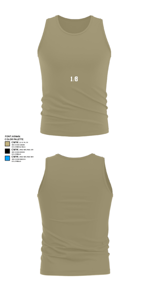 Tank Top, 1/8, Marines, Teamtime, Team time, sublimation, custom sports apparel, team uniforms, spirit wear, spiritwear, sports uniforms, custom shirts, team store, custom team store, fundraiser sports, apparel fundraiser