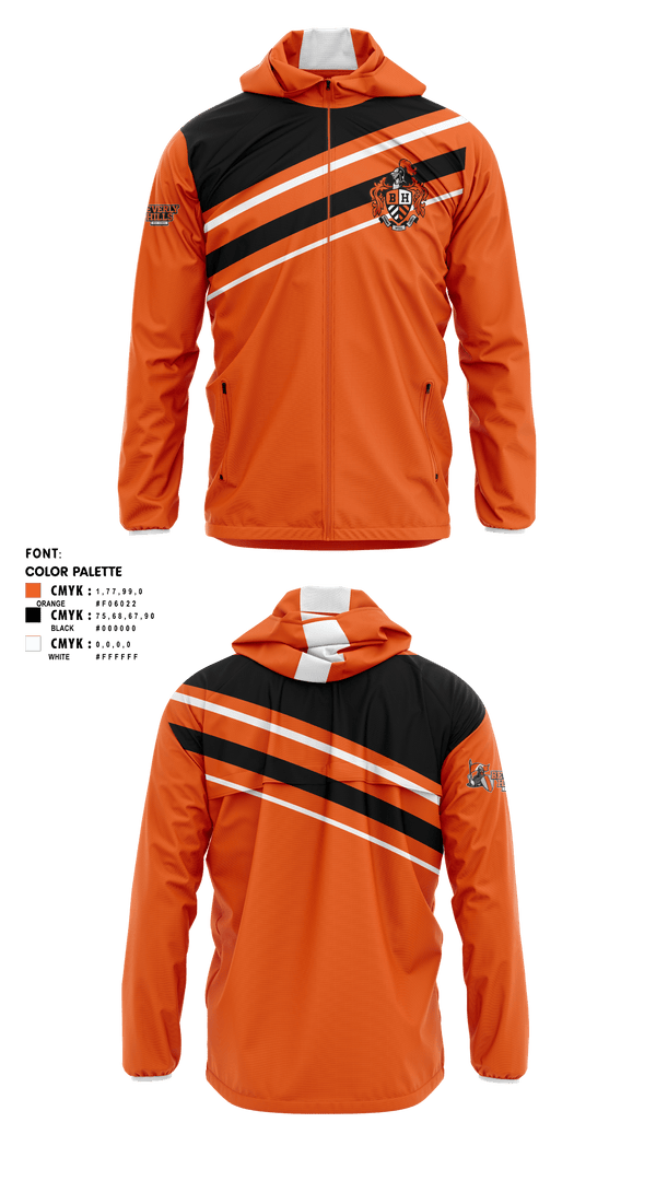 Windbreaker, Beverly Hills High School Band, Spirit Store, Teamtime, Team time, sublimation, custom sports apparel, team uniforms, spirit wear, spiritwear, sports uniforms, custom shirts, team store, custom team store, fundraiser sports, apparel fundraiser