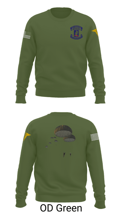173rd Airborne Division 25109873 Crew Neck Sweatshirt - 45