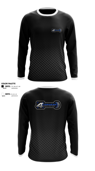 Long Sleeve Performance Shirt, 4 CORNERS WHEELS AND TIRES, , Teamtime, Team time, sublimation, custom sports apparel, team uniforms, spirit wear, spiritwear, sports uniforms, custom shirts, team store, custom team store, fundraiser sports, apparel fundraiser