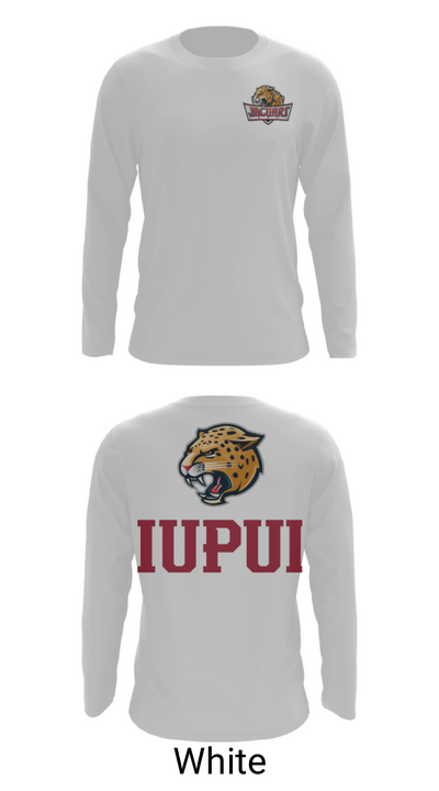 University-Purdue University Track 77238438 Long Sleeve Performance Shirt - 4