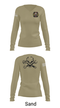 51st Chem 5478070 Women's Long Sleeve V-neck Shirt - 97