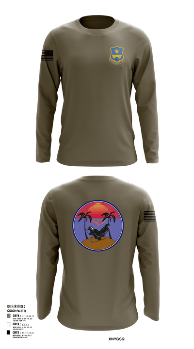 120th HHC 5866758 Long Sleeve Performance Shirt - 136