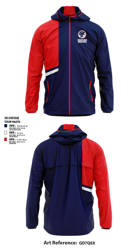 Windbreaker, Shaler Area Elementary Basketball Association, Men's Basketball, Teamtime, Team time, sublimation, custom sports apparel, team uniforms, spirit wear, spiritwear, sports uniforms, custom shirts, team store, custom team store, fundraiser sports, apparel fundraiser