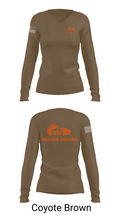 Rising Doors 80958329 Women's Long Sleeve V-neck Shirt -1 17