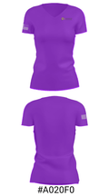 Robinson Middle School Track 2312219 Women's Short Sleeve V-neck Shirt - 21