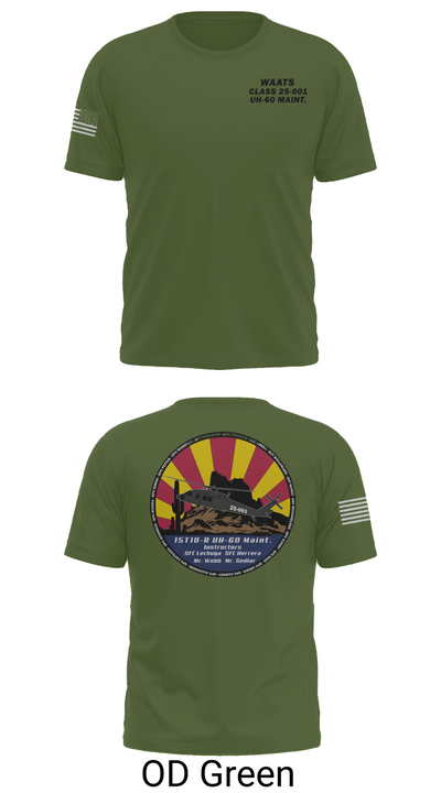WAATS 15T10 CLASS 25-001 61882082 Short Sleeve Performance Shirt - 56