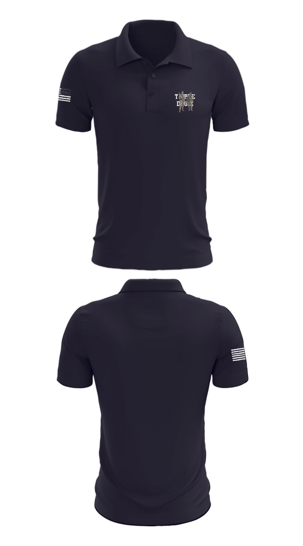 Short Sleeve Performance Polo, Triple deuce, Army, Teamtime, Team time, sublimation, custom sports apparel, team uniforms, spirit wear, spiritwear, sports uniforms, custom shirts, team store, custom team store, fundraiser sports, apparel fundraiser